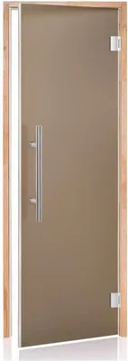 Produktbild von Saunatür Benelux Magnet - Erle / Glas Bronze / 70 x 200