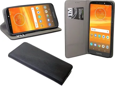 Zdjęcie produktu dla Motorola Moto E5 Plus etui na telefon komórkowy flip case pokrowiec ochronny na smartfon