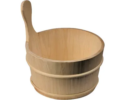 Produktbild von Sauna Aufgusskübel Roro L ⌀ 30 cm mit Kunststoffeinsatz