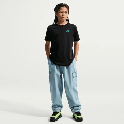 Produktbild von Nike K Nsw Tee Bread Black Black S