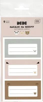 Image de Autocollants pour carnets de notes Interdruk 9 pcs.