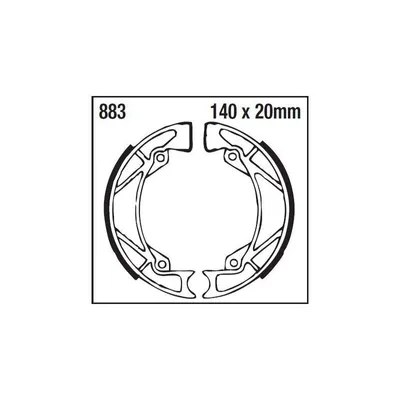Produktbild von EBC Bremsbacken Standard