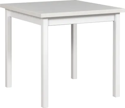 Produktbild von Esstisch aus Holz "Max 9", 80 x 80 cm, weiss