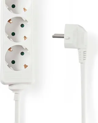 Produktbild von Nedis Steckdosenleiste - Schutzkontakt / Typ F (CEE 7/7) - 6-Wege - 1.50 m - 3680 W - 16 A - Weiss