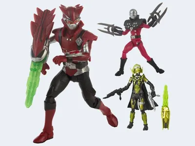 Produktbild von Hasbro E5915EU4 Power Rangers Basic 6 in Figures 1 Stück sortiert