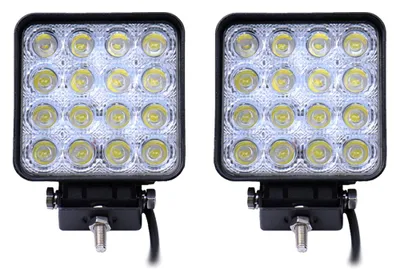Produktbild von Greenmigo 2 X LED 48W Arbeitsscheinwerfer Arbeitsleuchte 6000K 67IP- Traktor - Bagger Nebelscheinwerfer