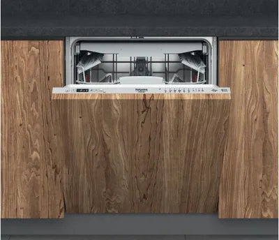 Image de Hotpoint HI 5030 WEF - Entièrement intégré - Taille standard (60 cm) - Argent - Boutons - 1,3 m - 1,55 m