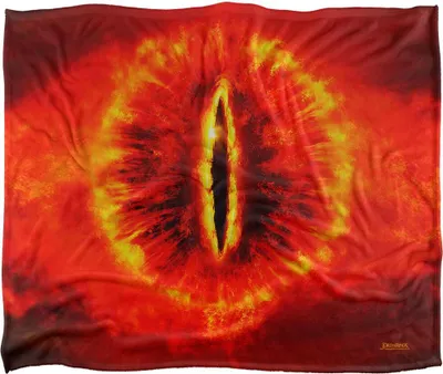 Immagine prodotto di Il Signore degli Anelli - Coperta "Occhio di Sauron" TV18876 (Taglia unica) (Multicolore)