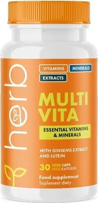 Produktbild von Multi Vita 30 Vege Kapseln Herb