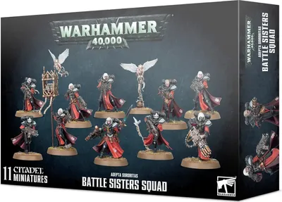 Zdjęcie produktu dla Warhammer (S) 40K: Oddział Sióstr Bojowych Adepta Sororitas
