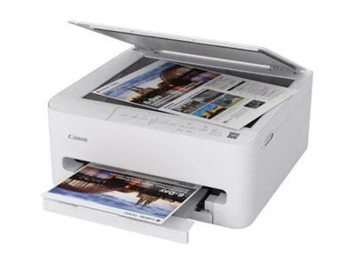 Produktbild von Canon PIXMA TS4150i, Tintenstrahl, Farbdruck, 1200 x 1200 DPI, A4, Direktdruck, Weiß