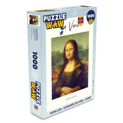 Obrázok produktu pre MuchoWow® Puzzle 1000 ks Mona Lisa - Leonardo da Vinci - Umenie