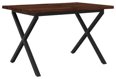 Produktbild von Live Edge Esstisch 120 x 70 x 75 cm Massivholz Akazie
