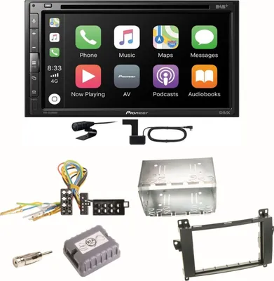 Produktbild von Pioneer AVH-Z5200DAB Android Auto Carplay Einbauset für Mercedes Vito Viano W639