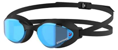 Produktbild von Swans Sr-81m Paf Schwimmbrille Mit Spiegelglas Schwarz  Schwarz One Size