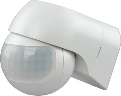 Zdjęcie produktu dla Zewnętrzny Czujnik Ruchu Sensor 12M 180° Pir Cp-4B Biały Ip44 Max 400W