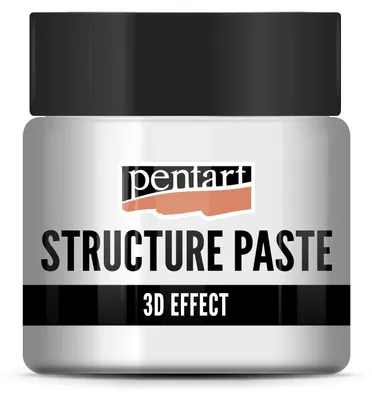 Obrázok produktu pre Biela štruktúrovacia pasta Pentart - 50 ml