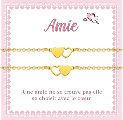 Imagen del producto de Pulseras para parejas, pulseras de amistad, juego de 2 unidades