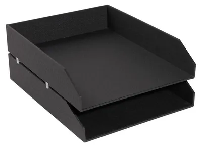 Obrázok produktu pre EXACOMPTA 14601E EXACOMPTA Briefablagen-Set Office by Me, DIN A4+, schwarz