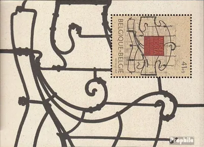 Produktbild von Briefmarken Belgien 1997 Mi Block68 (kompl.Ausg.) gestempelt Museen