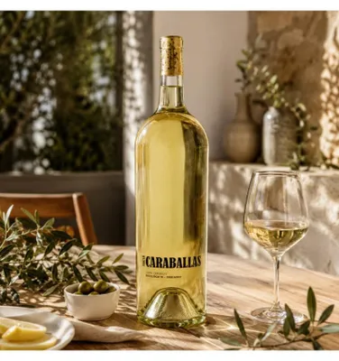 Produktbild von Finca Las Caraballas Magnum 2024 Weißwein Spanien Rad 150.00 cl 13.0 %
