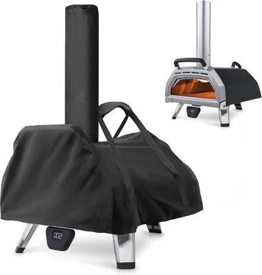 Produktbild von Wasserdichte Pizzaofenabdeckung Outdoor, Oxford-Stoff, 83x52x80cm