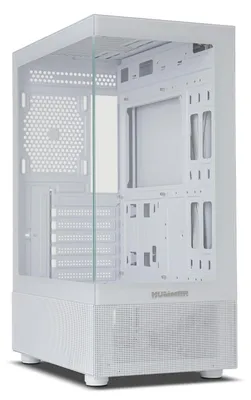 Productafbeelding van NOX Hummer NXHUMMERVSNWH, Midi-tower, Computerbehuizing, Wit, ATX, Micro ATX, SPCC, Gehard glas, 16,5 cm