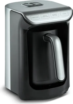 Produktbild von Karaca Hatır Kaffeemaschine mit Röstfunktion, Anthrazit, 5 Tassen Kapazität, 535W