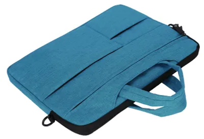 Zdjęcie produktu dla Torba na laptopa 13,3 cala – odporna na zarysowania i zachlapania, przeznaczona do modeli Lenovo Yoga, Acer, ASUS i MacBook Pro Retina A178 (niebieska)
