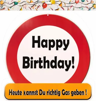 Immagine prodotto di Riesenschild Buon compleanno D50cmMix