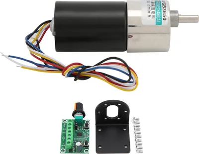 Produktbild von Bürstenloser Motor mit Drehzahlregler (24 V) für CNC-Werkzeugmaschinen XD-37GB36505 U/min