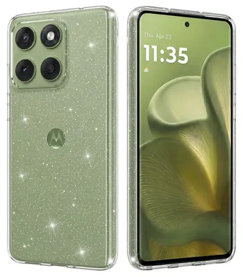 Zdjęcie produktu dla Obudowa Techsuit SparkleSkin, seria przeźroczysta, dla telefonu Motorola Edge 60 / Edge 60