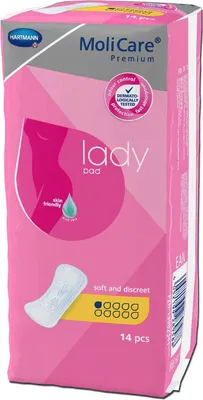 Image de Hartmann Molicare Premium Lady Pads 1 goutte - 1 paquet de 14 protections