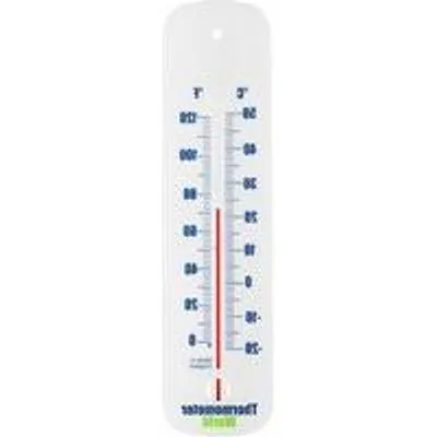 Image de Thermomètre numérique d'intérieur pour le jardin et la serre, bleu, facile à installer et à lire