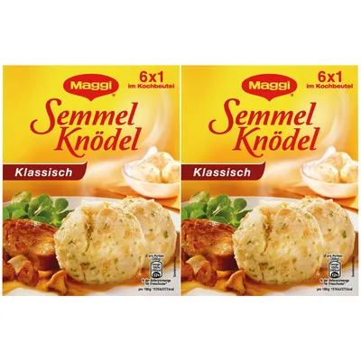 Image de Boulettes de semoule Maggi les classiques 6 pièces en sachet cuisson 200g pack de 2
