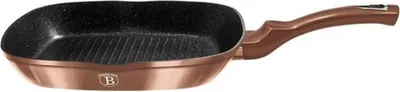 Image de Berlinger Haus poele a griller en granit 28 cm Rose Gold Noir 8339