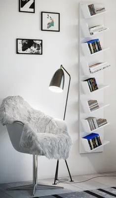 Produktbild von VCM Holzregal hängend | platzsparendes Regal | Maße: H. 180 x B. 33 x T. 16 cm | Elegantes Regal hängend | Aufbewahrungsregal | Bücherregal | Wandboard - Lansi Maxi