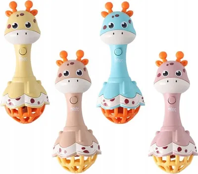 Produktbild von Giraffe Sensorische Rassel Lichter Ton