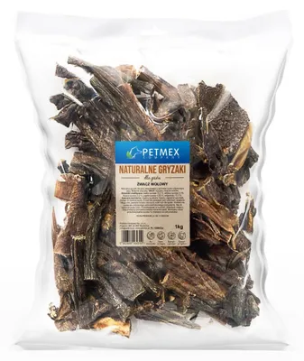 Produktbild von Petmex Rindfleisch-Pansen-Kauartikel, natürlicher Hundesnack, 1 kg