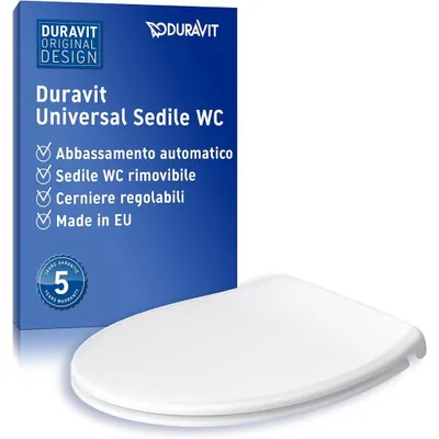 Produktbild von Duravit 0025790000 WC-Sitz Weiß Hochglanz