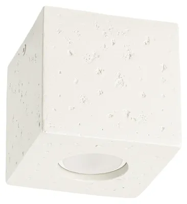 Produktbild von Deckenleuchte QUAD, beigefarbener Beton