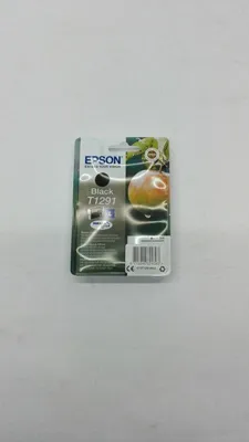 Productafbeelding van Epson Apple Inktpatroon T1291, Apple DURABrite Ultra Black, lage opbrengst, zwart, pigmentinkt, 11,2 ml, 1 stuk, verpakking per stuk