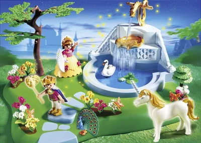 Produktbild von PLAYMOBIL 4137 SuperSet Märchenschloßpark