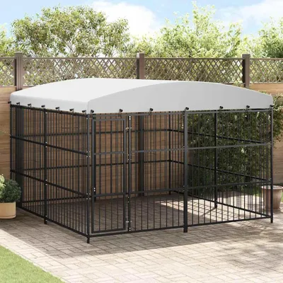 Immagine prodotto di vidaXL Cuccia per cani da esterno con tetto 300x300x210 cm