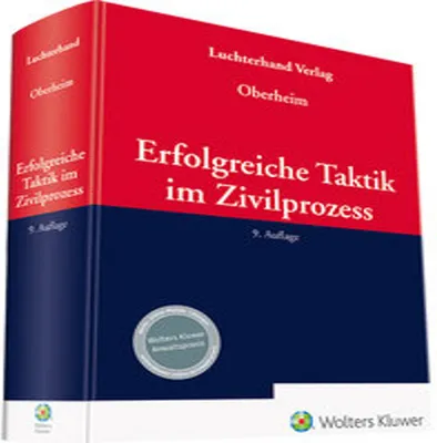 Immagine prodotto di Erfolgreiche Taktik im Zivilprozess