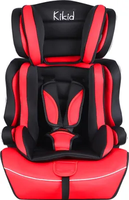 Obrázek produktu pro Dětská autosedačka Kikid Basic 76-150cm R129, černá červená