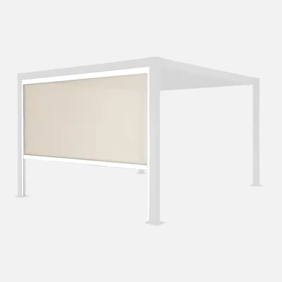 Produktbild von sweeek - Markise 3m für die Pergola Palace 3x3m V2 3x4m 3x6m - Weiß