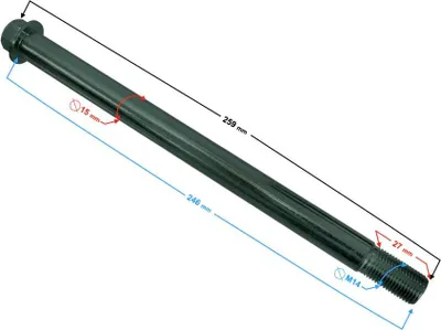 Immagine prodotto di Assale posteriore Hyper 125