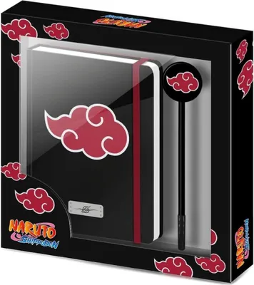 Image de Karactermania - Zestaw notesów i długopisów Naruto Shippuden, oficjalny produkt