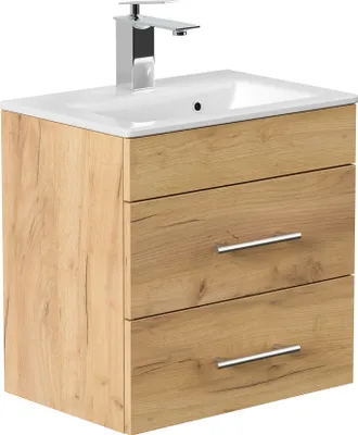 Produktbild von Badmöbel Mars 500 SlimLine SoftClose eiche gold : Eiche Gold